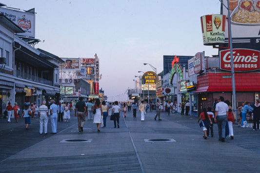 Springtime Visit To The Atlantic City Boardwalk