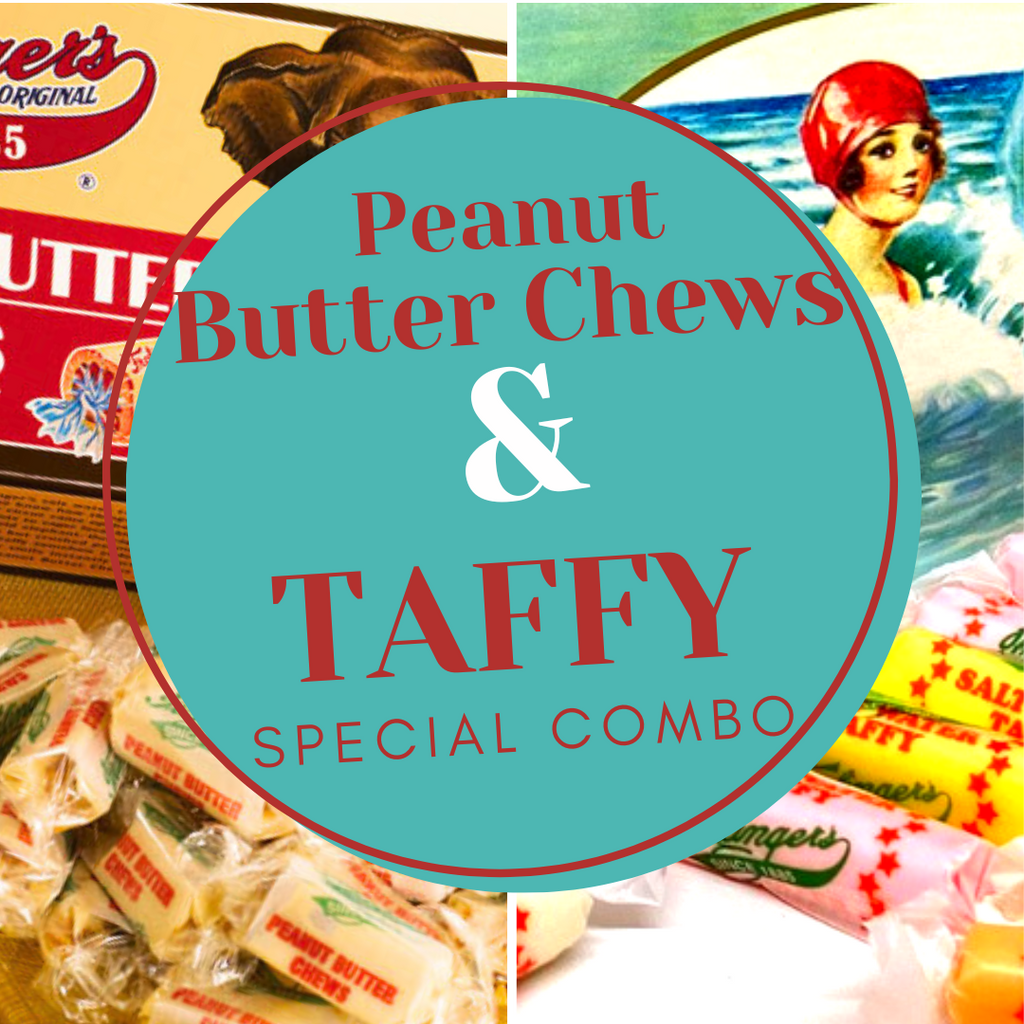 Special Combo Fralinger's Peanut Chews & Salt Water Taffy James