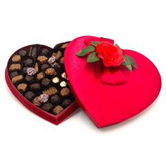 Bayard's Signature Chocolates - 1.5 lb. Heart Box - Milk and Dark - Valentines Special